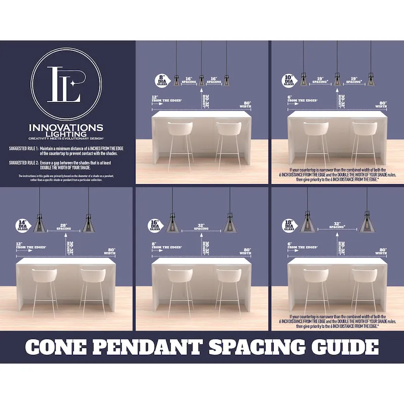 Innovations Lighting 410-1PS-10-8 Newton Cone Pendant Newton Cone 8