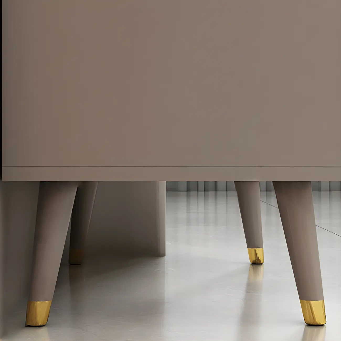 Modern Wooden Vertical Dresser with 6 Drawers