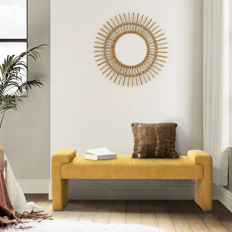 Roland Upholstered Bedroom Bench by HULALA HOME