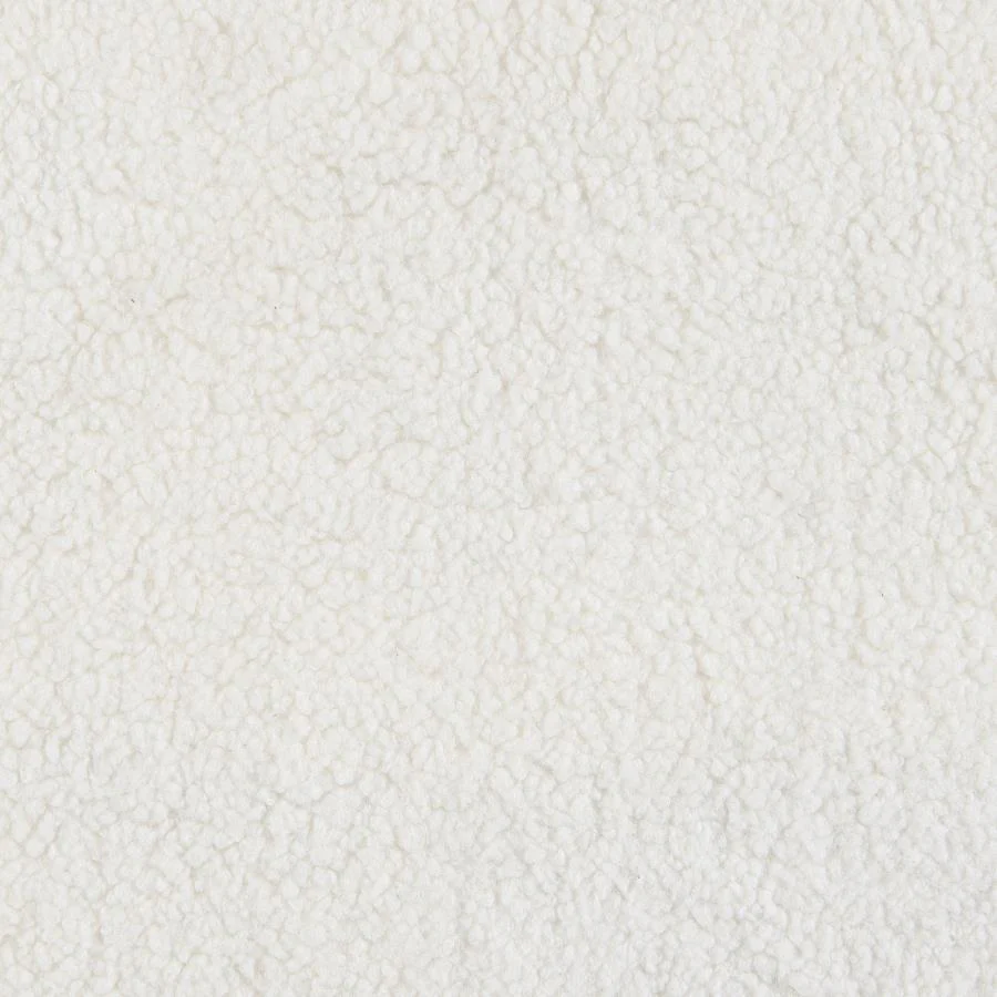 Faux Sheep Skin Swivel Accent Chair