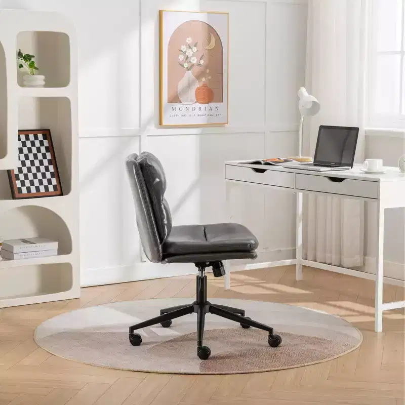 Vatros Adjustable Swivel Office Chair Wide Seat Office Chair
