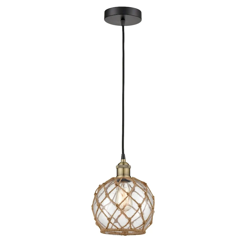 Innovations Lighting Edison - 1 Light 8  Cord Hung Mini Pendant