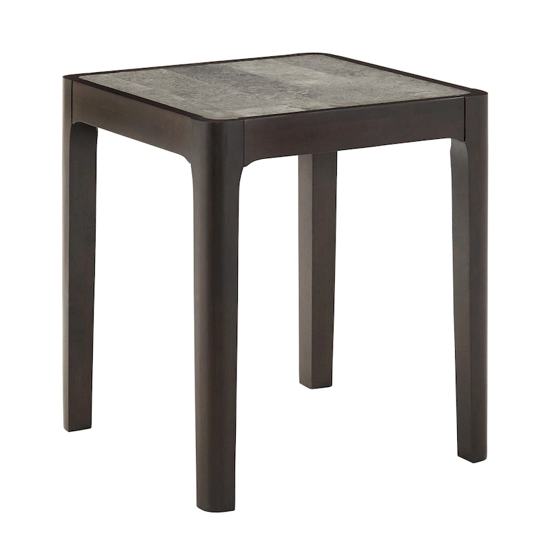 Ludvika Faux Marble Top End Table by iNSPIRE Q Modern