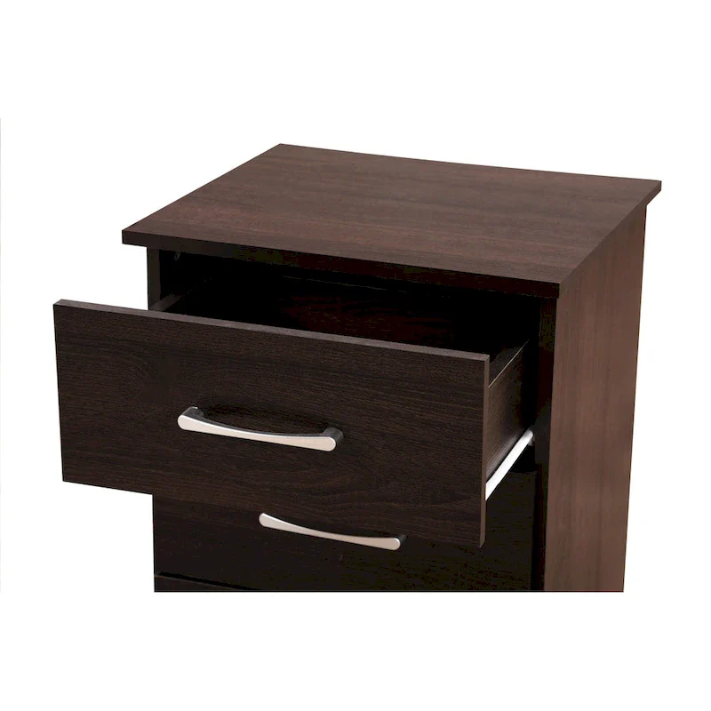 Boston 3-drawer Wooden Nightstand