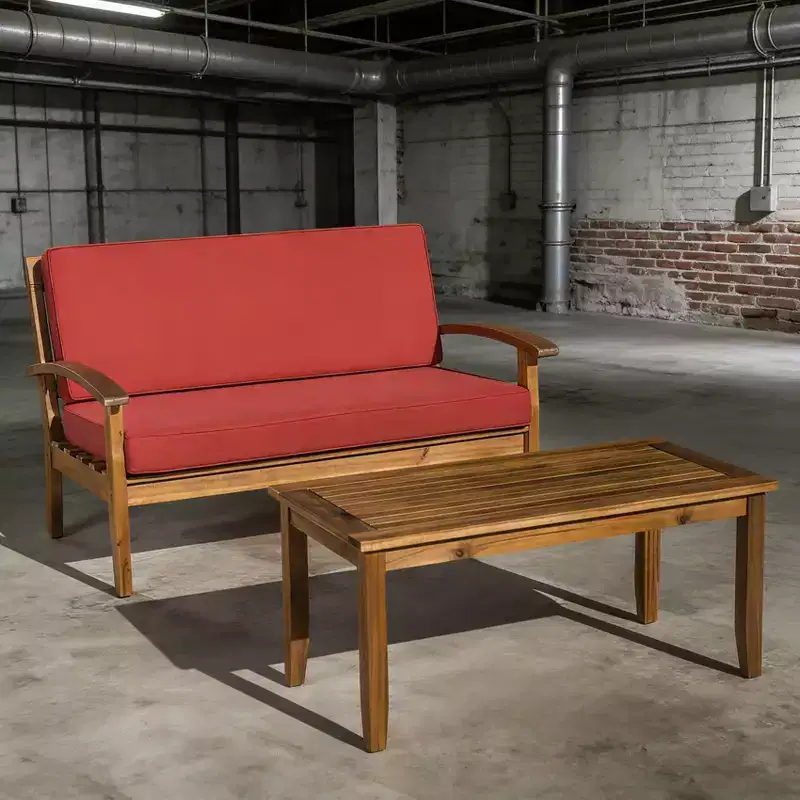 PEYTON LOVE SEAT + COFFEE TABLE