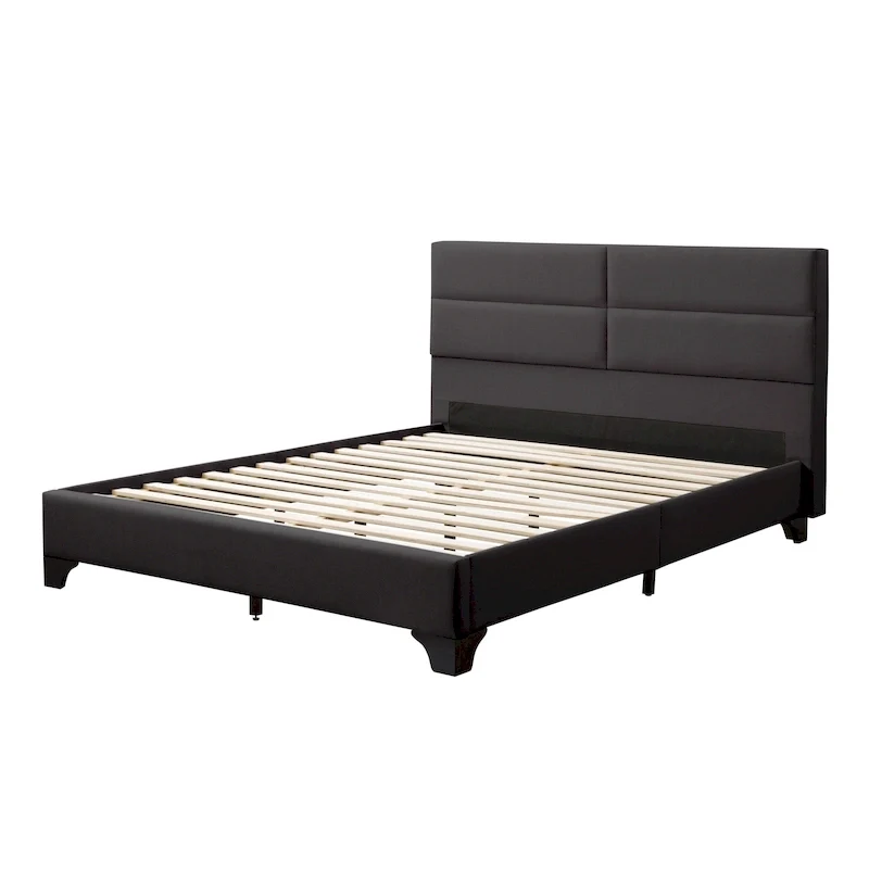 Bellevue Queen Rectangle Panel Upholstered Bed