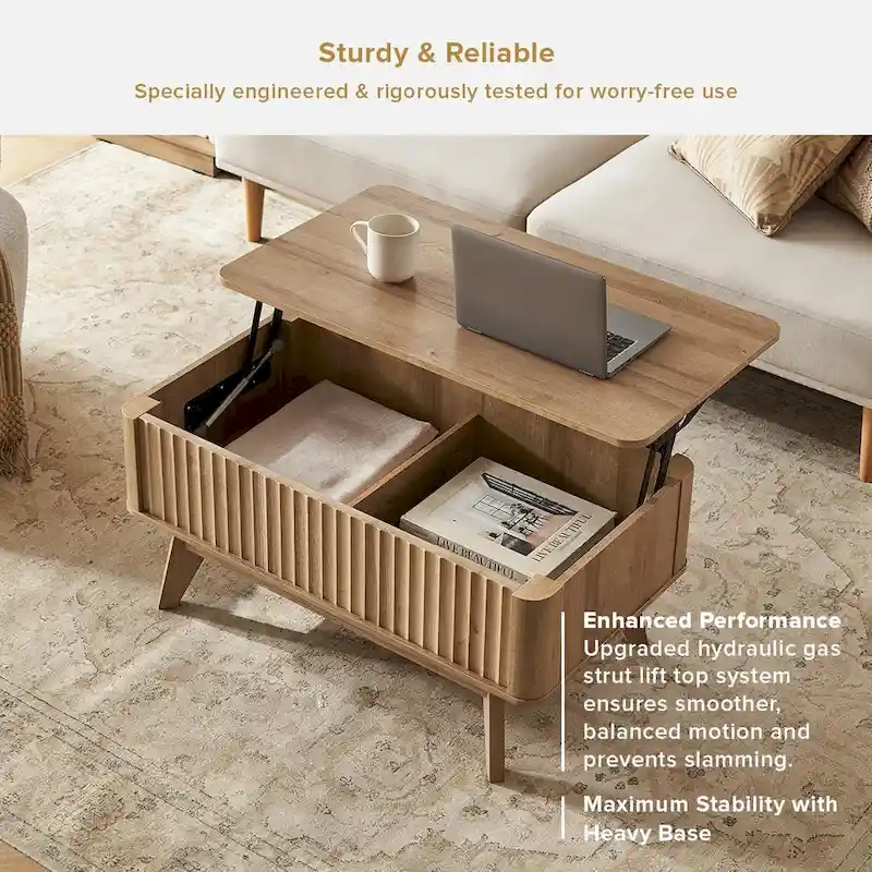 Mopio Brooklyn Lift Top Coffee Table