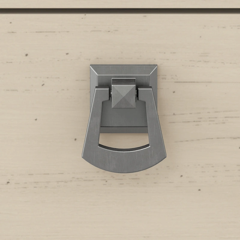 Bush Furniture Salinas Lateral File Cabinet in Antique White