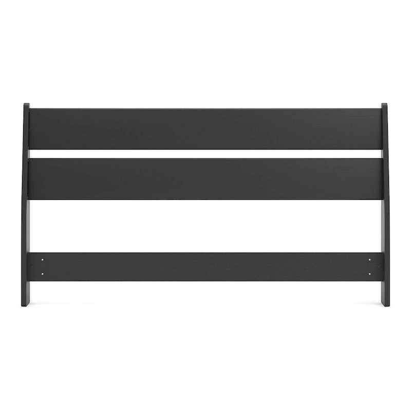 Signature Design by Ashley Socalle Black Panel Headboard with Dresser and Nightstand