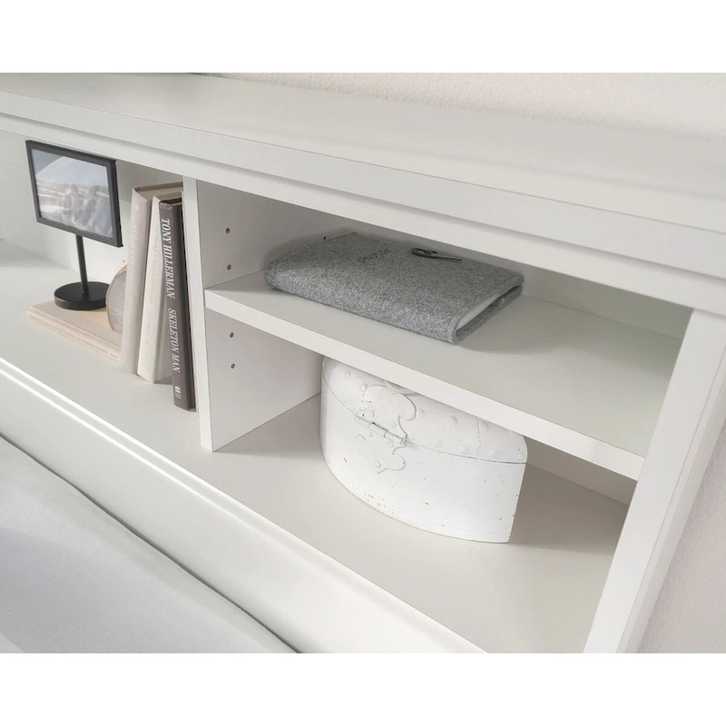 River Ranch Full-Queen Headboard White