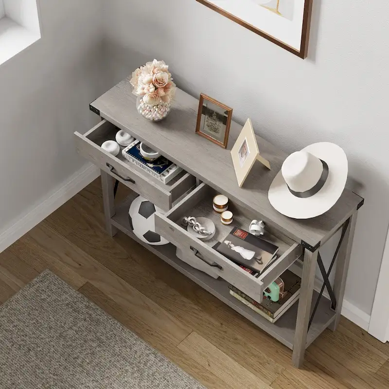 Woode Entryway Table