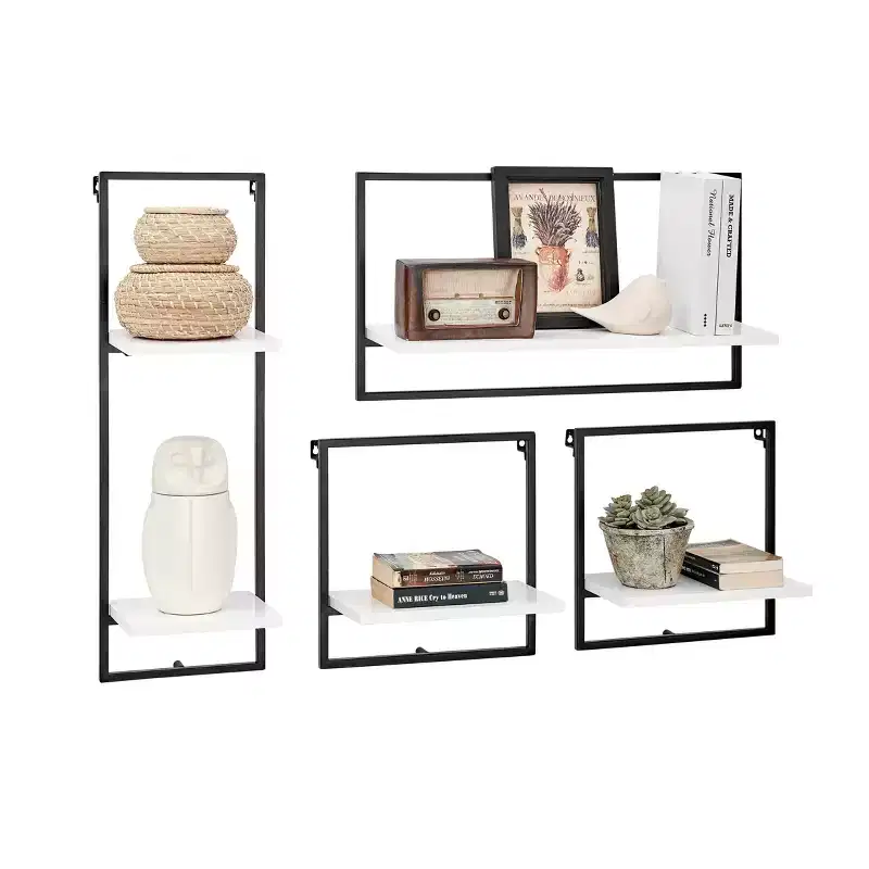 4pc Framed Wall Shelf Set - Danya B.