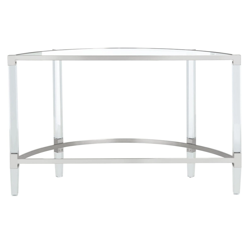 SAFAVIEH Couture Gunel Acrylic Console Table - 47.2  W x 17.7  L x 28.7  H - 47Wx18Dx29H
