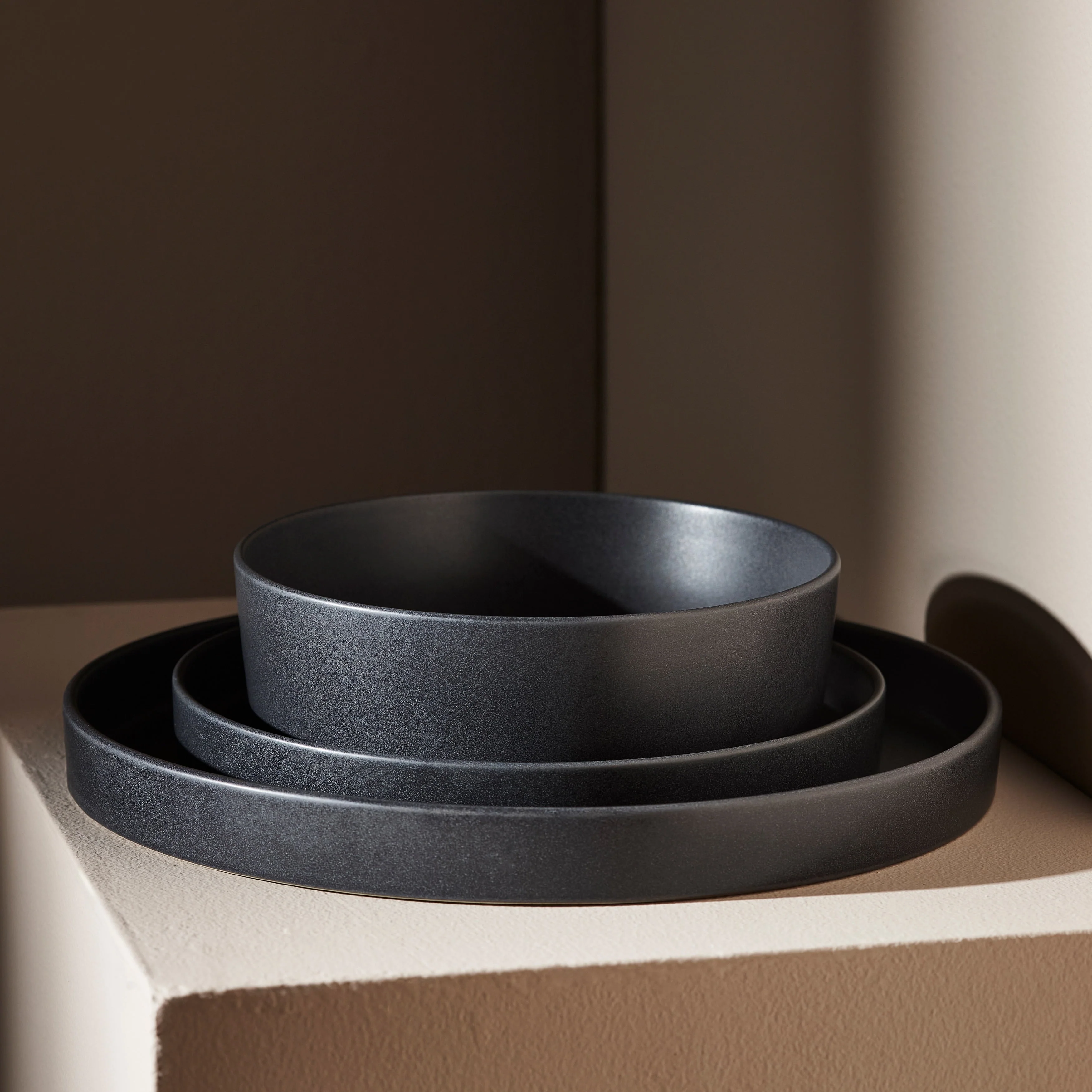 Stone by Mercer Project MODAN Stoneware Dinnerware Set