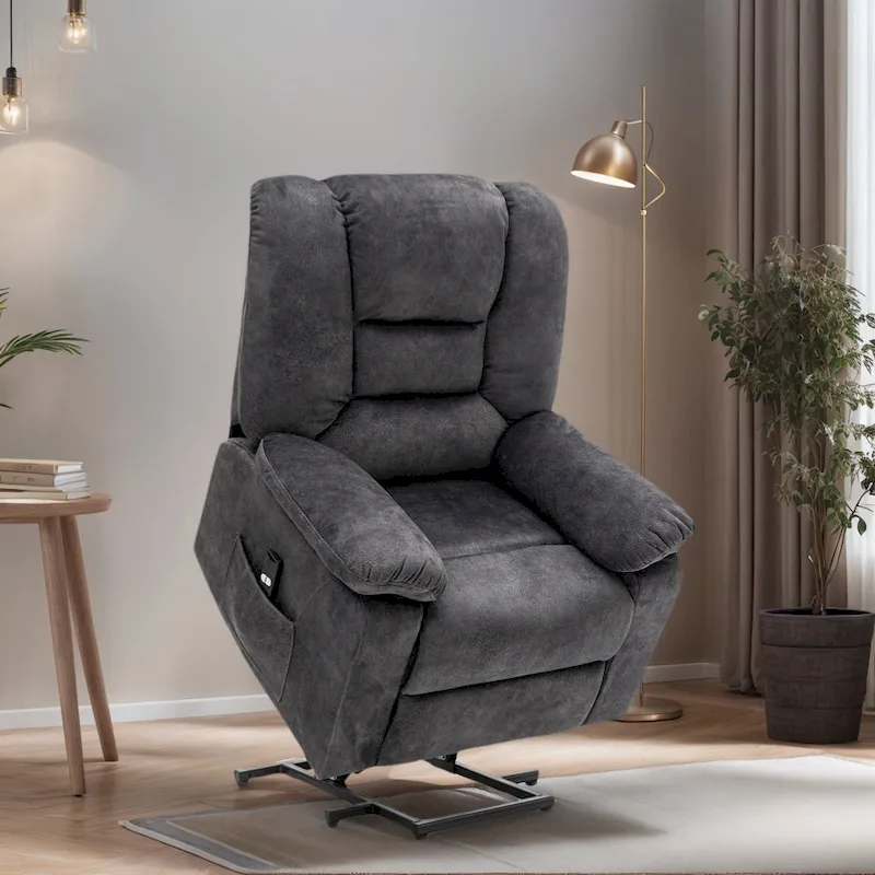 Power Lift Recliner w/Massage & Heating Function and USB Charging PortElectric Reclining Chair