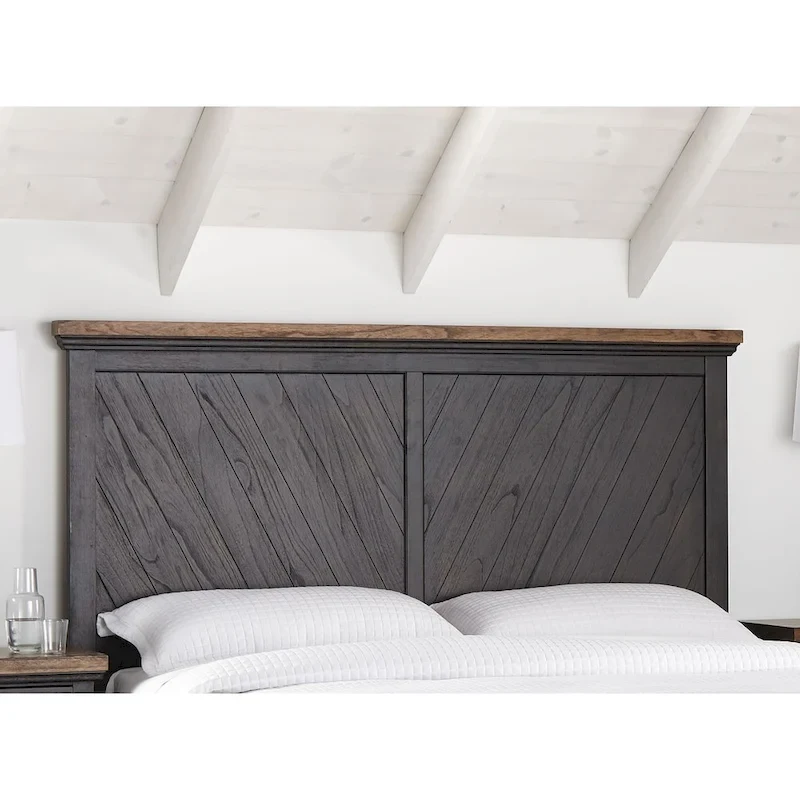 Steve Silver Overlook Rustic Panel Bed