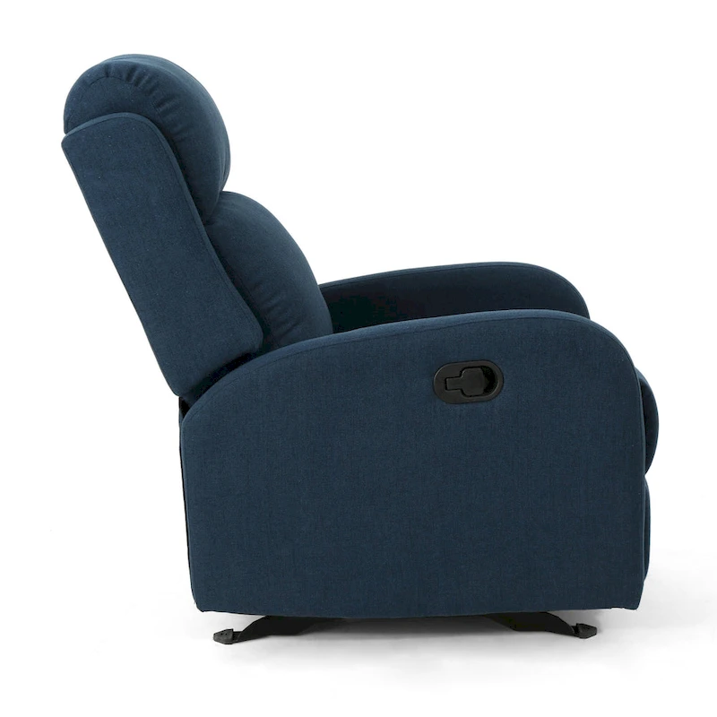 Alouette Fabric Rocking Recliner by Christopher Knight Home