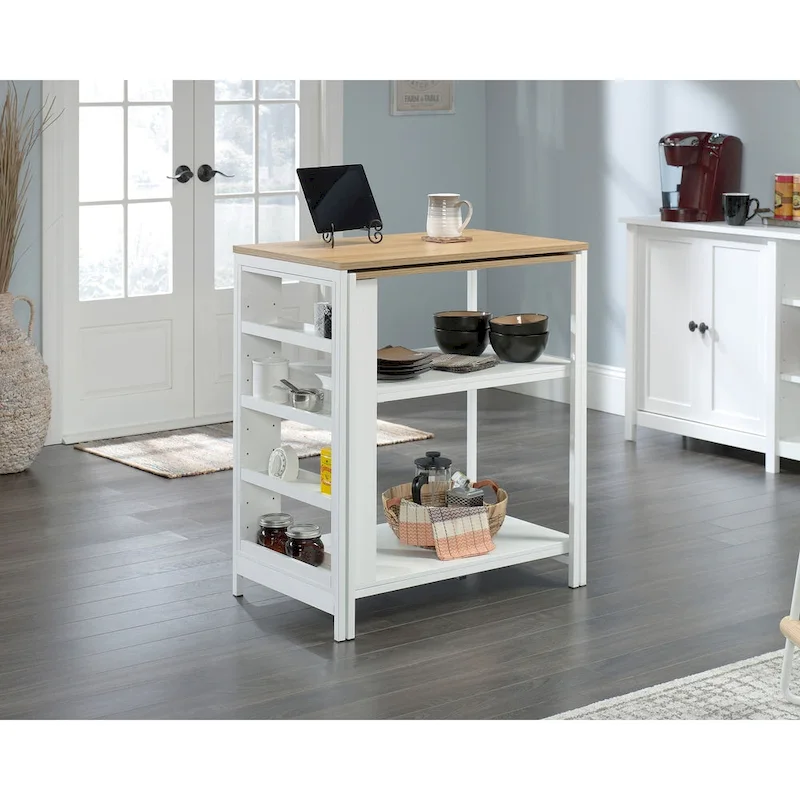 Kitchen Island Baltic Oak/white