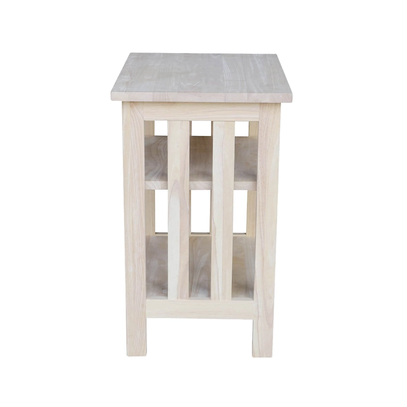 The Gray Barn Moonshine Natural Wood Printer Stand