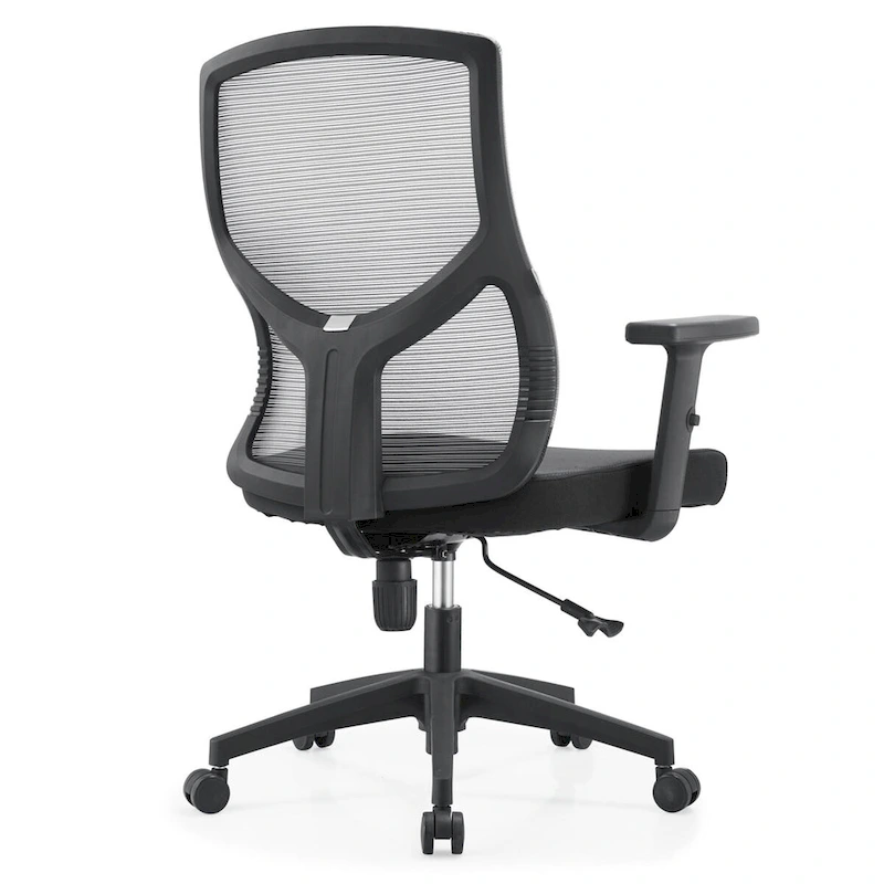 Glen Mid-Back Office Chair with Adjustable Height, Swivel and Tilt by LeisureMod
