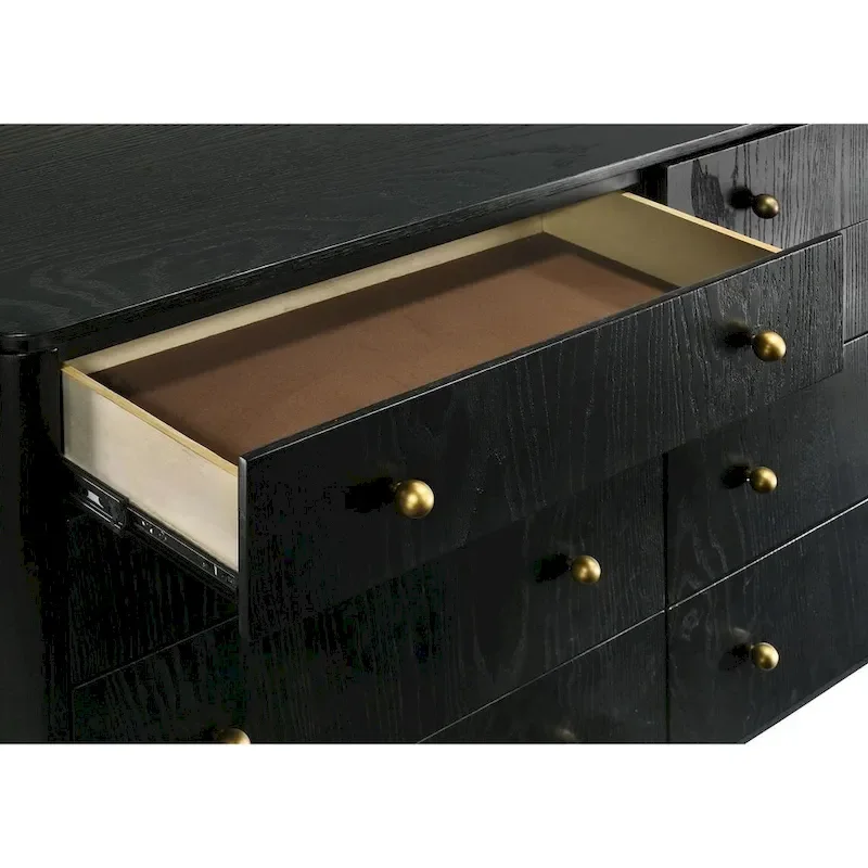 Anser Black and Grey 4-piece Bedroom Set