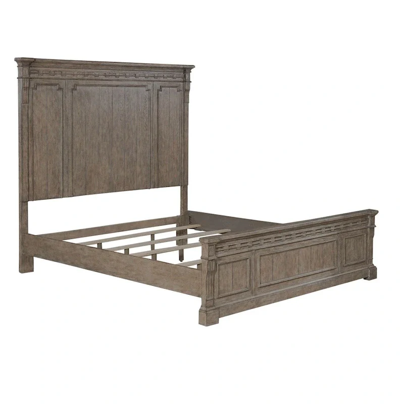 Town & Country Dusty Taupe Panel Bed