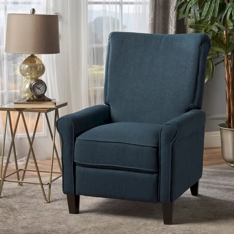 Traditional Fabric Recliner