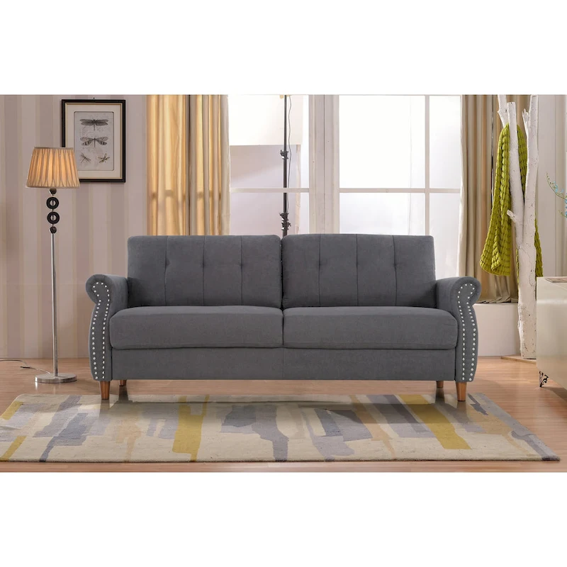 Bruce Nailhead Sofa