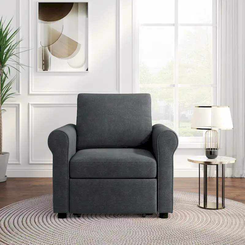 3-in-1 Convertible Sleeper Chair Bed