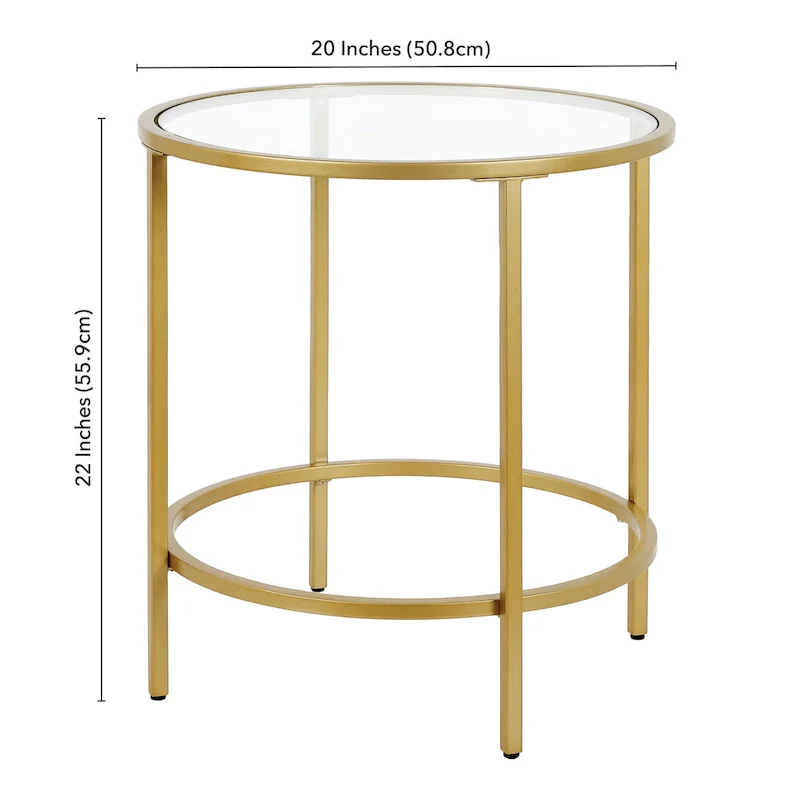Sivil Round Side Table