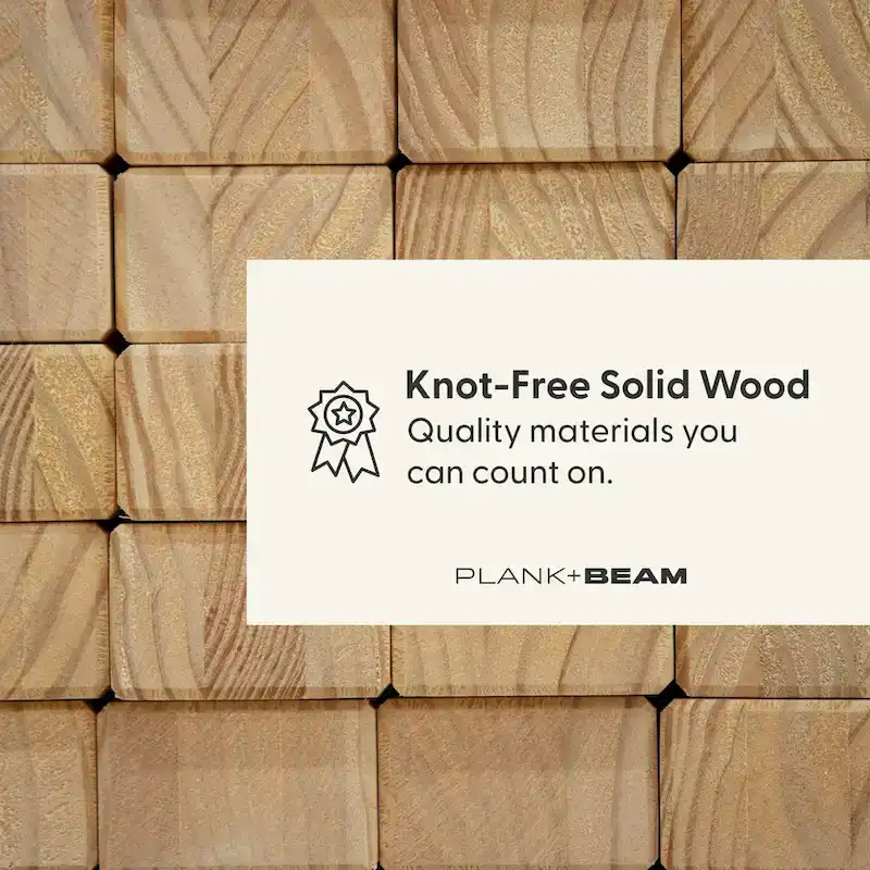 Plank and Beam L-Shaped Full over Full Bunk Bed with Bookcase