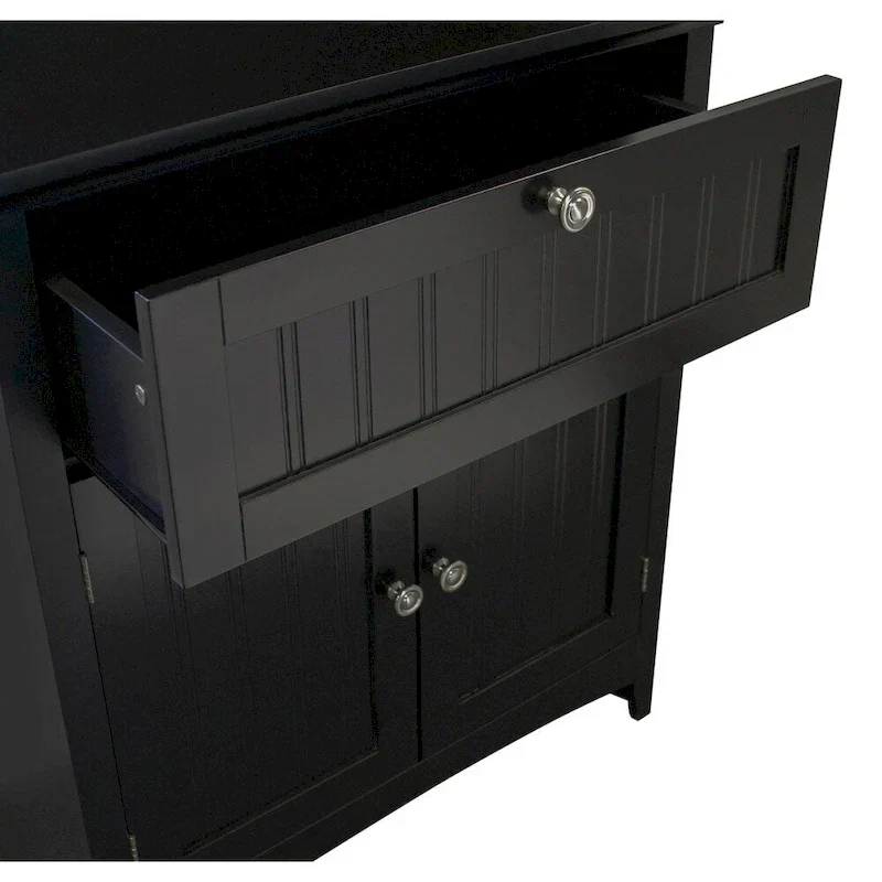 Microwave & Coffee Maker Utility Cabinet