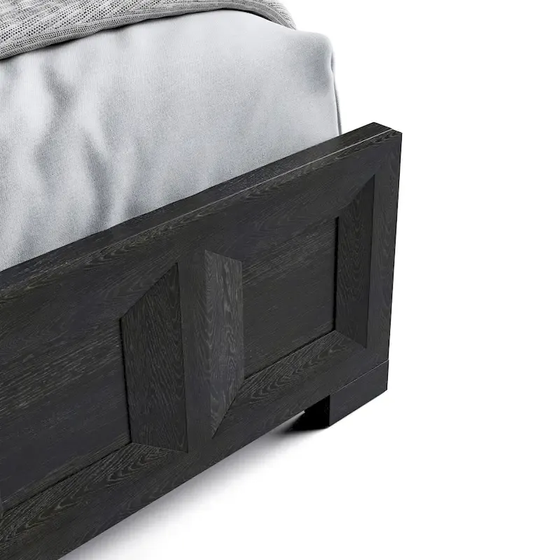 Furniture of America Durem Modern Classic Wood Panel Bed