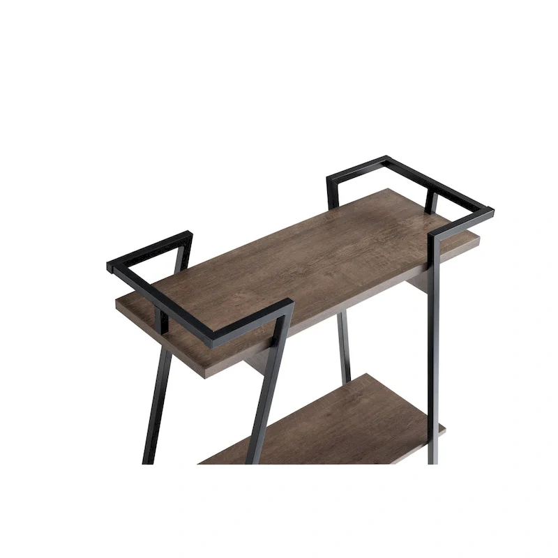 Russell Urban 31-inch Metal Two-tier Console Table