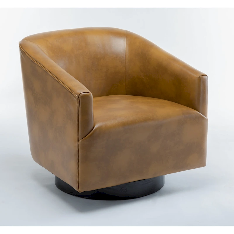 Gilbert Wood Base Swivel Chair by Greyson Living