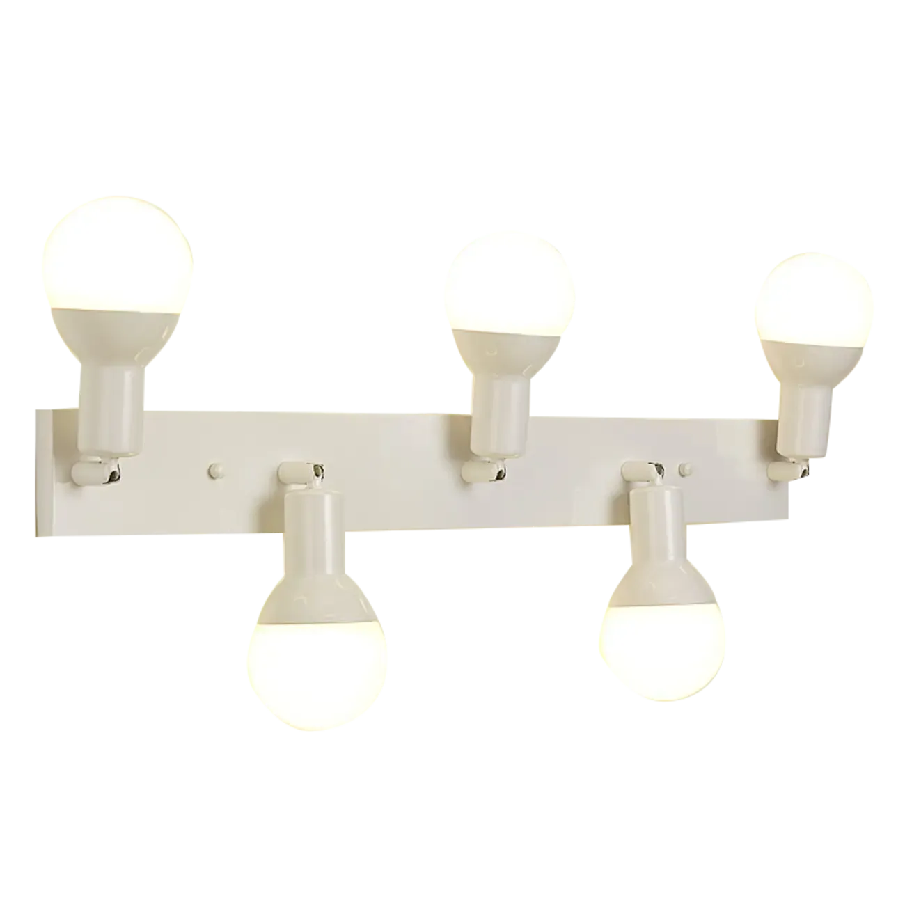 Modern White Multi -Light Bathroom LED Vanity Light