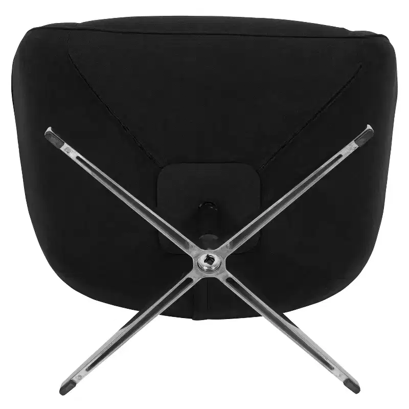 Emma and Oliver Home and Office Retro Swivel Wing Accent Chair