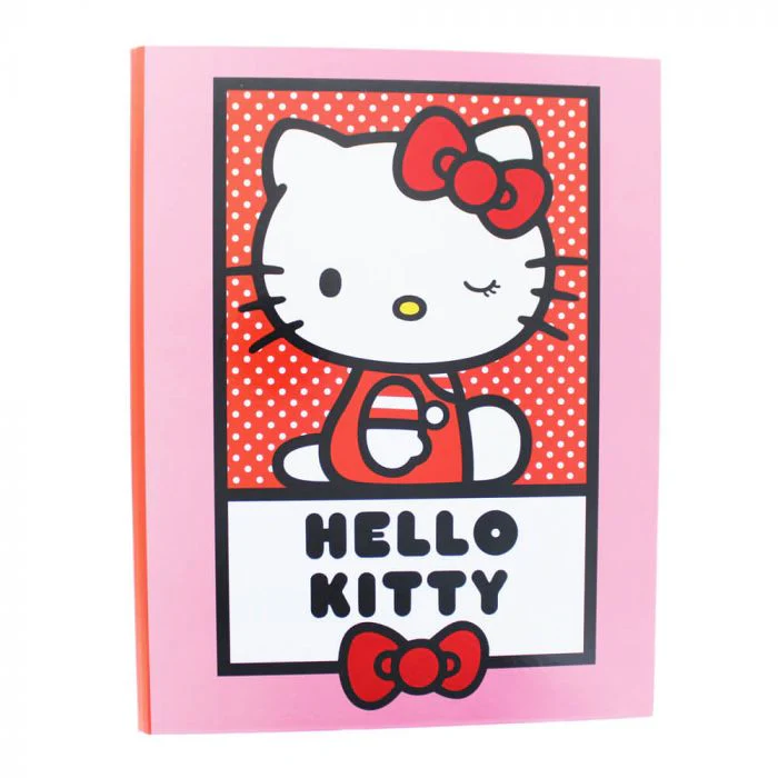 Hello Kitty and Friends Hello Kitty Hearts & Bows Ring Binder