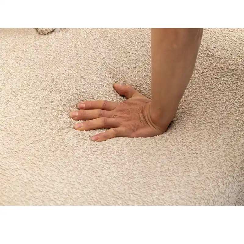 Boucle Modular Sleeper Sectional Sofa with Free Combination