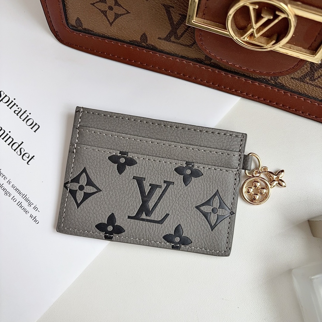 LL Embossed Petal 09 Card Holder - Vania Cases
