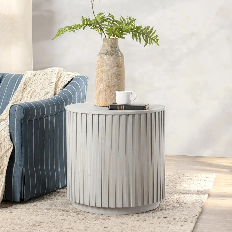 Classic Home Maya Round End Table