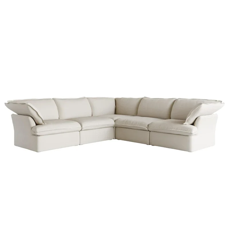 L-shape Sectional Sofa Modern Upholstered Modular Sofa