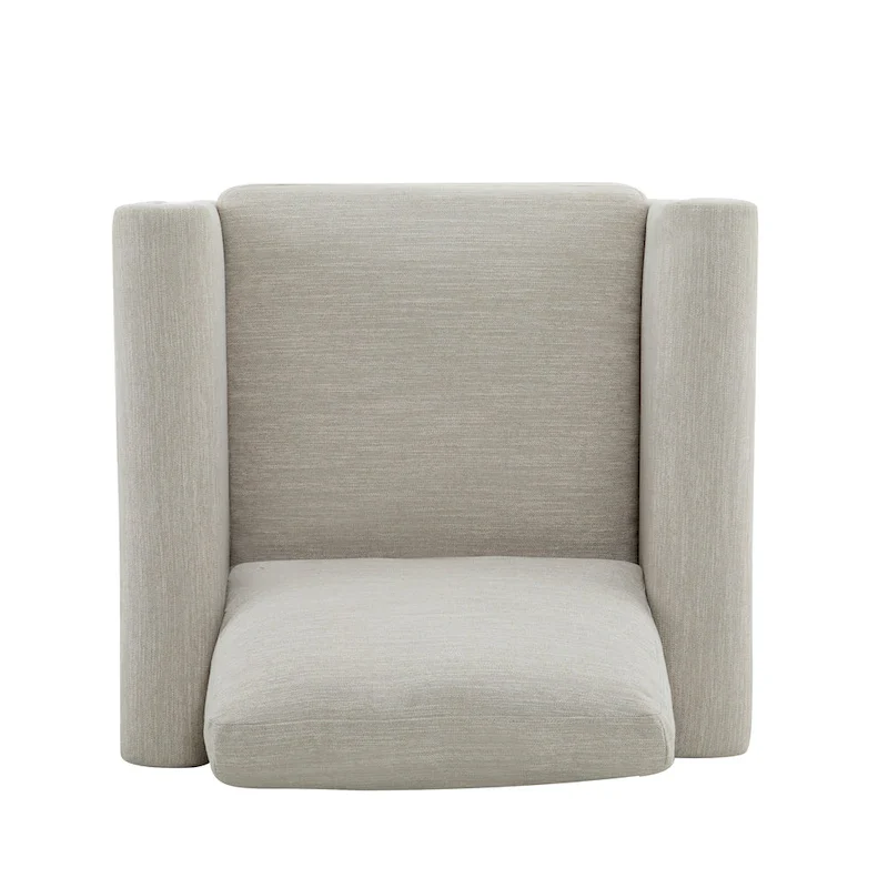 Christopher Knight Home - Harmonia Upholstered Armchair with Solid Wood Frame and Plush Cushioning
