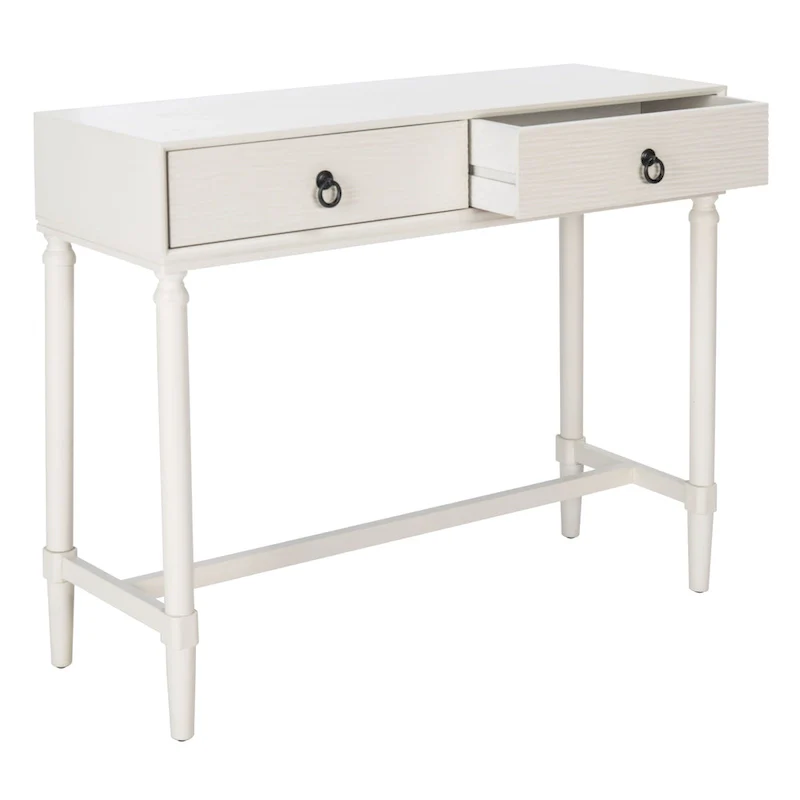 French Country 2-Drawer Console Table - 35.5 W x 13 L x 29.5 H