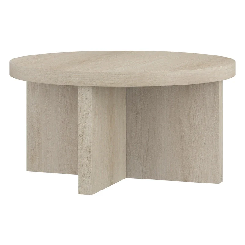 Elna 33  Wide Round Coffee Table - 33  Wide