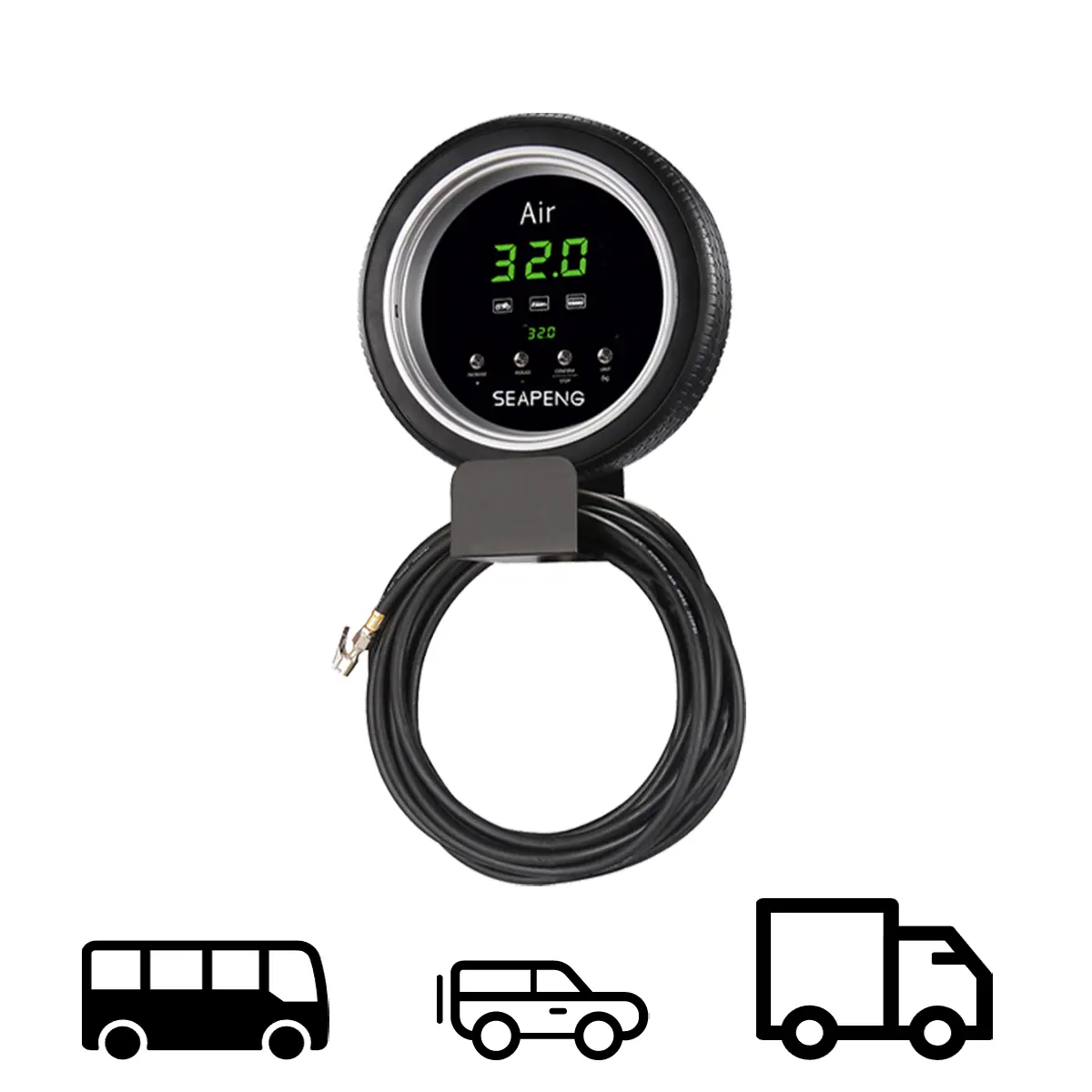 Professional Tire Inflator: Auto Inflate/Deflate for All Vehicles