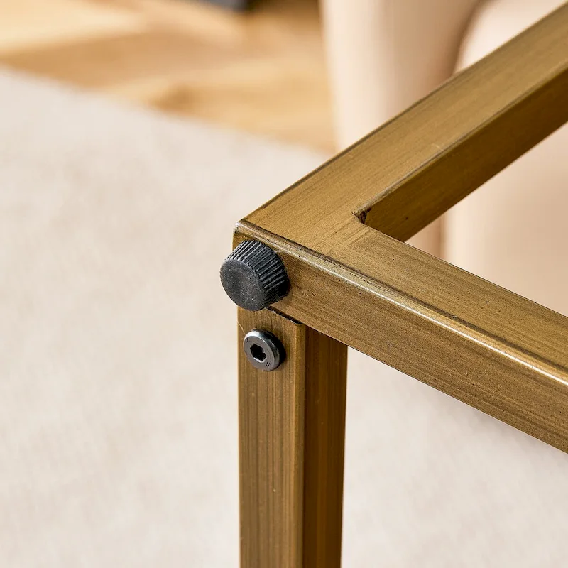 Naturally elegant wooden coffee table