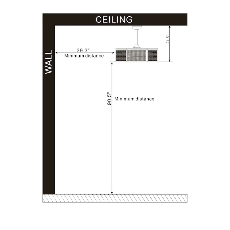 Neira 27 Inch Traditional Rattan Fandelier with Remote