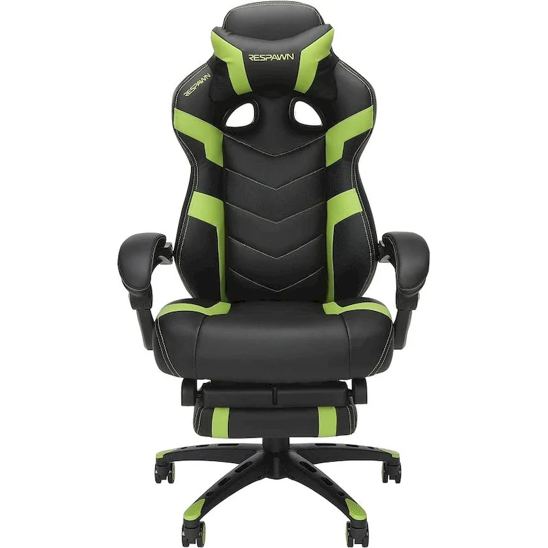 RESPAWN 110 Pro Gaming Chair - Gaming Chair with Footrest, Ergonomic Computer Desk Chair