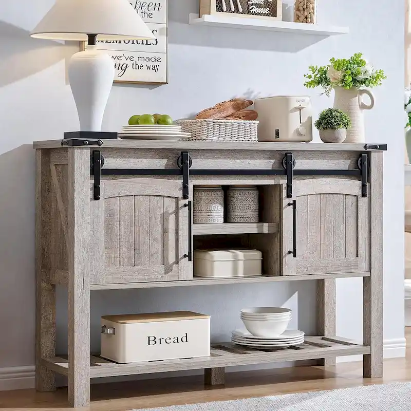 Farmhouse Entryway Table, Rustic Console Table, Wood Sofa Table